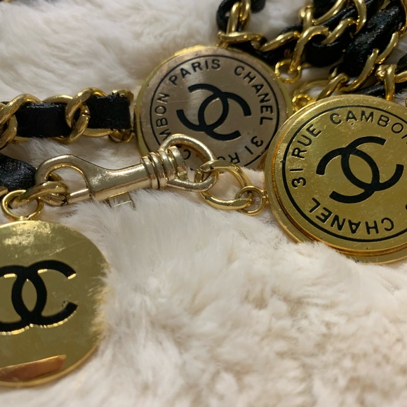 Vintage 1995 Chain link Chanel Belt main image 4